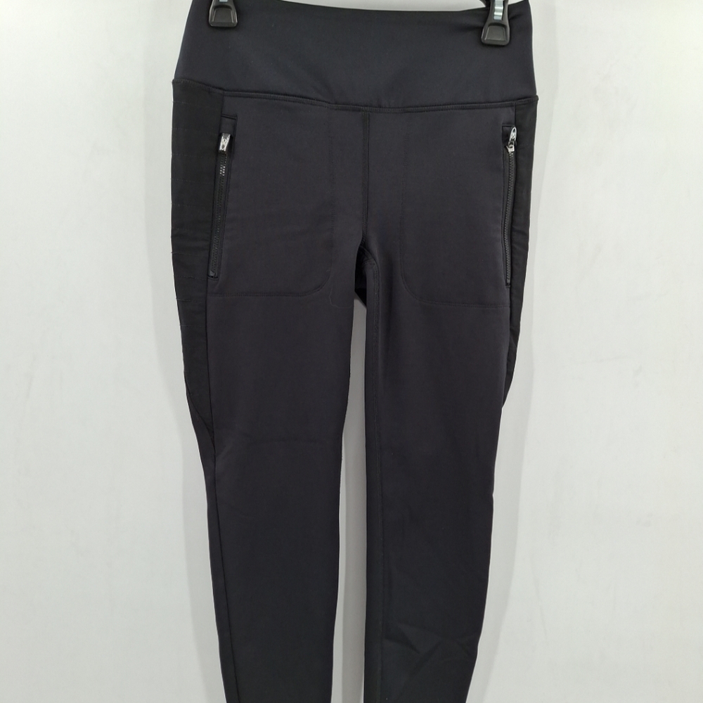 Spyder Active Womens Small Black Workout‎ Leggings
